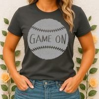 Game On Baseball Women's T-Shirt thumb 2