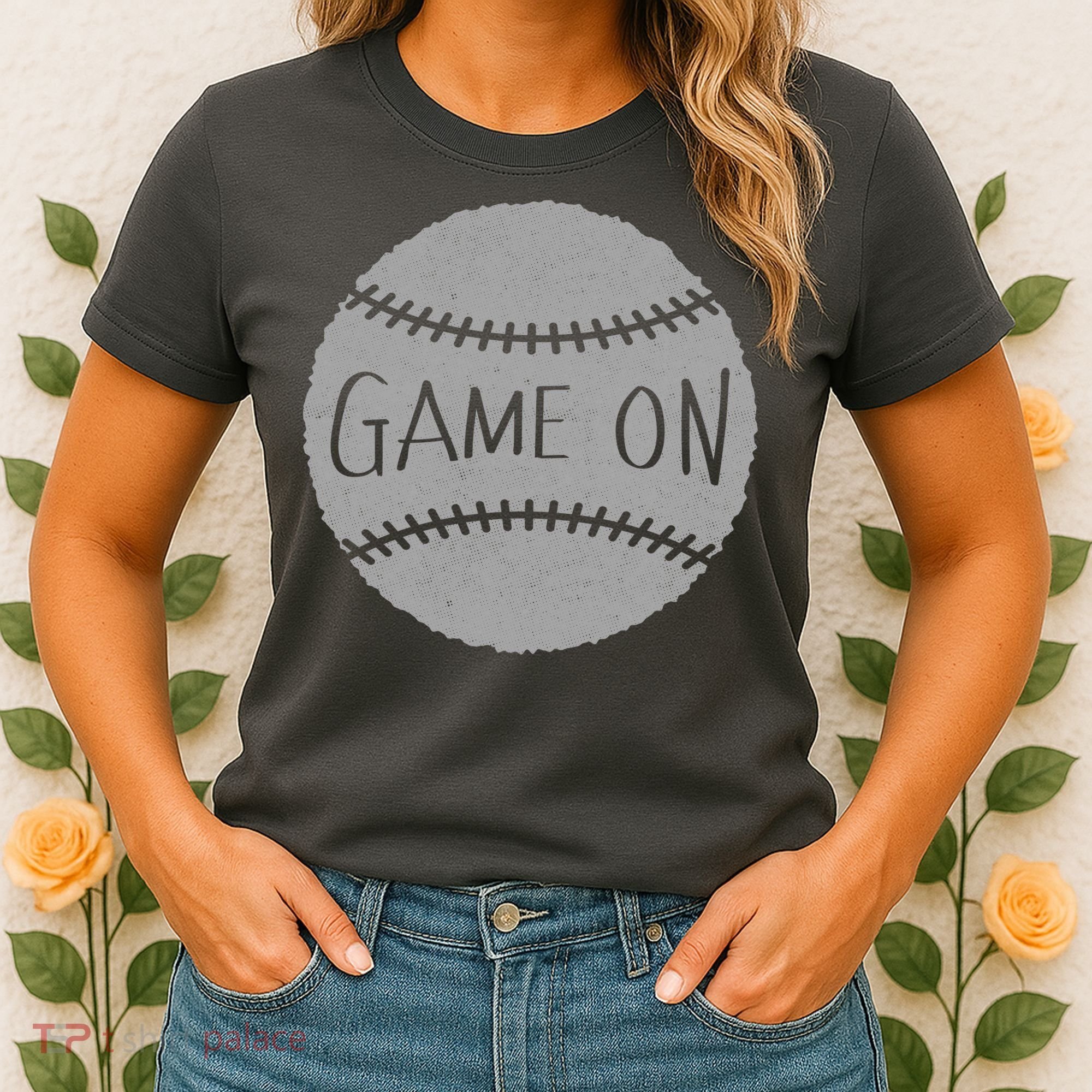 Game On Baseball Women's T-Shirt