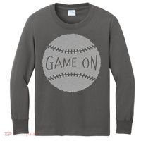 Game On Baseball Kids Long Sleeve Shirt thumb 0