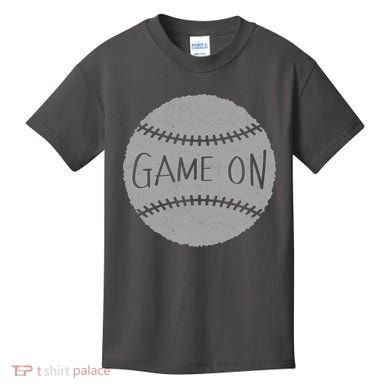 Game On Baseball Kids T-Shirt