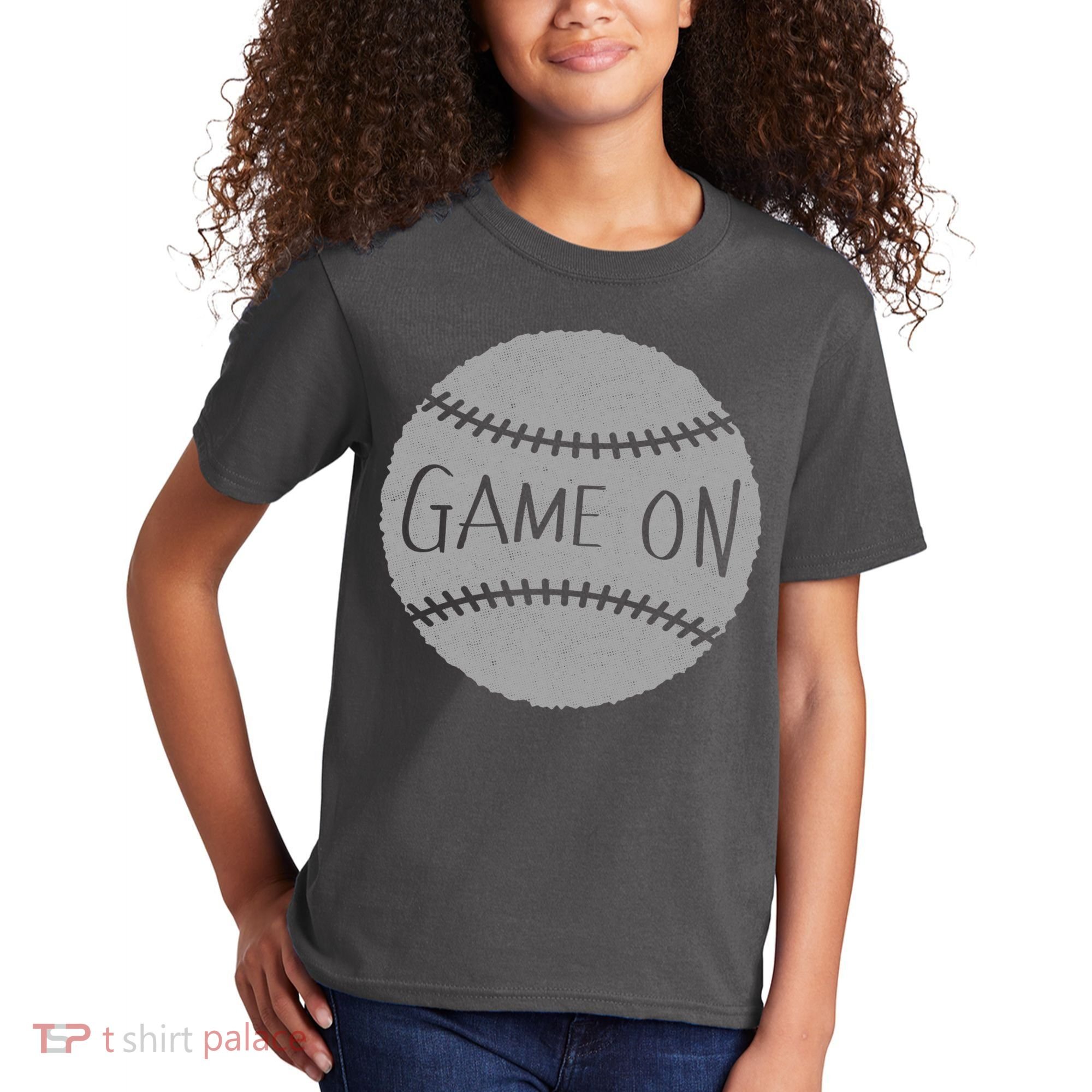 Game On Baseball Kids T-Shirt