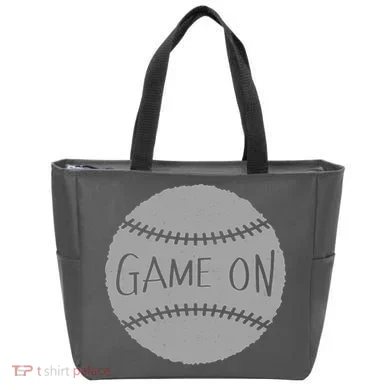 Game On Baseball Tote Bag