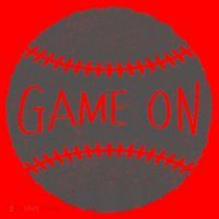 Game On Baseball Santa Hat thumb 1