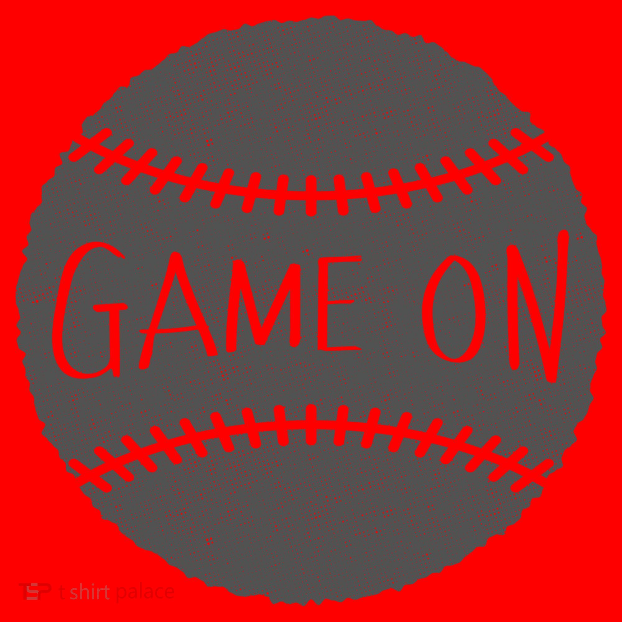 Game On Baseball Santa Hat