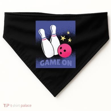 Game On Bowling USA-Made Doggie Bandana
