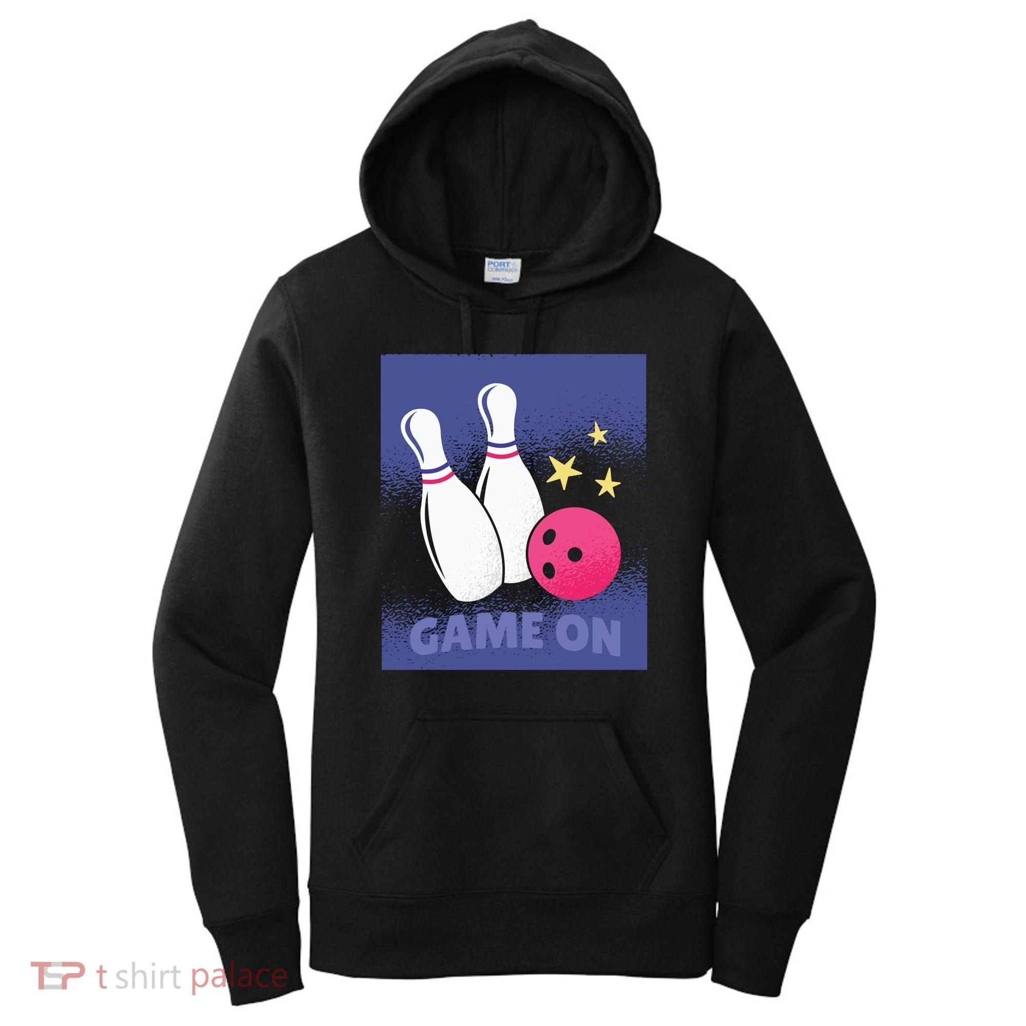 Game On Bowling Women's Hoodie