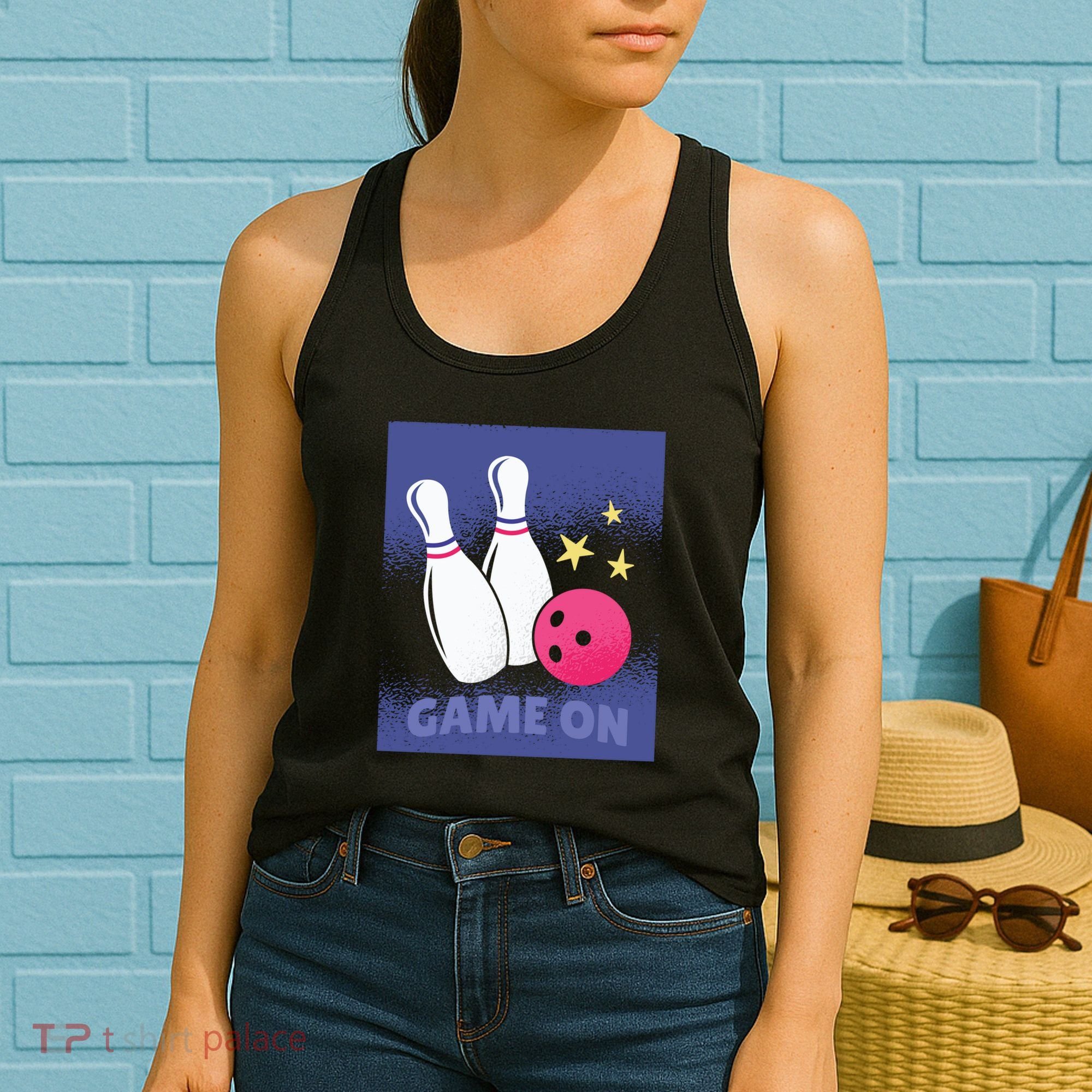 Game On Bowling Women's Tank Top