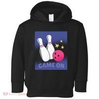Game On Bowling Toddler Hoodie thumb 0