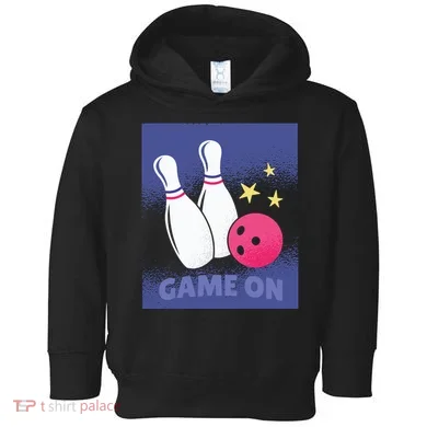 Game On Bowling Toddler Hoodie