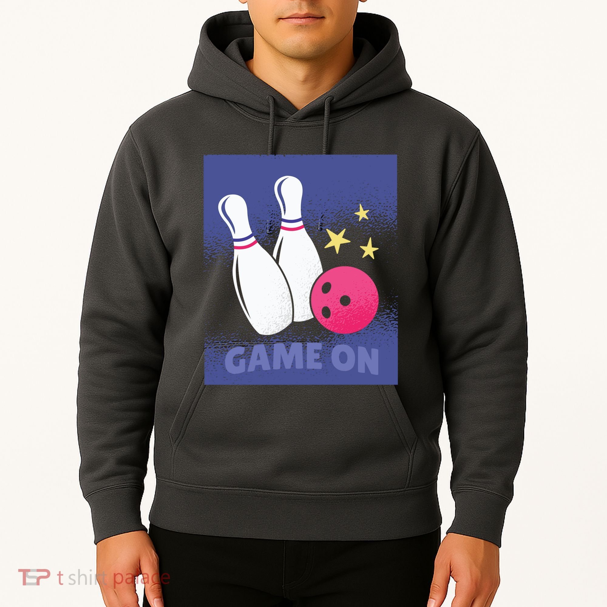 Game On Bowling Hoodie
