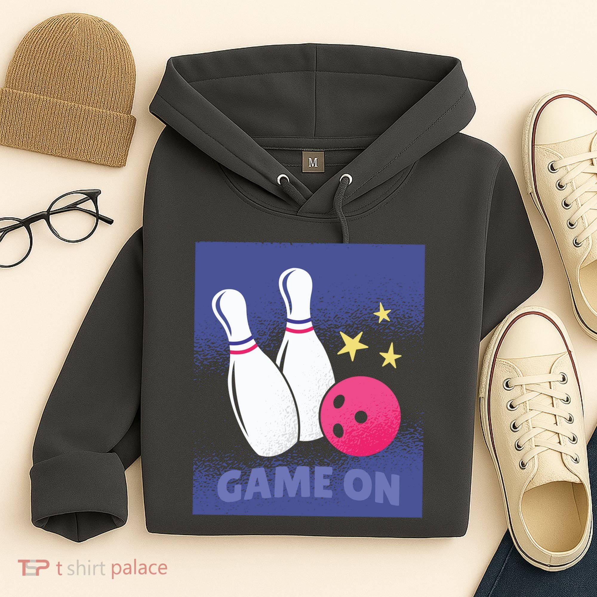 Game On Bowling Hoodie