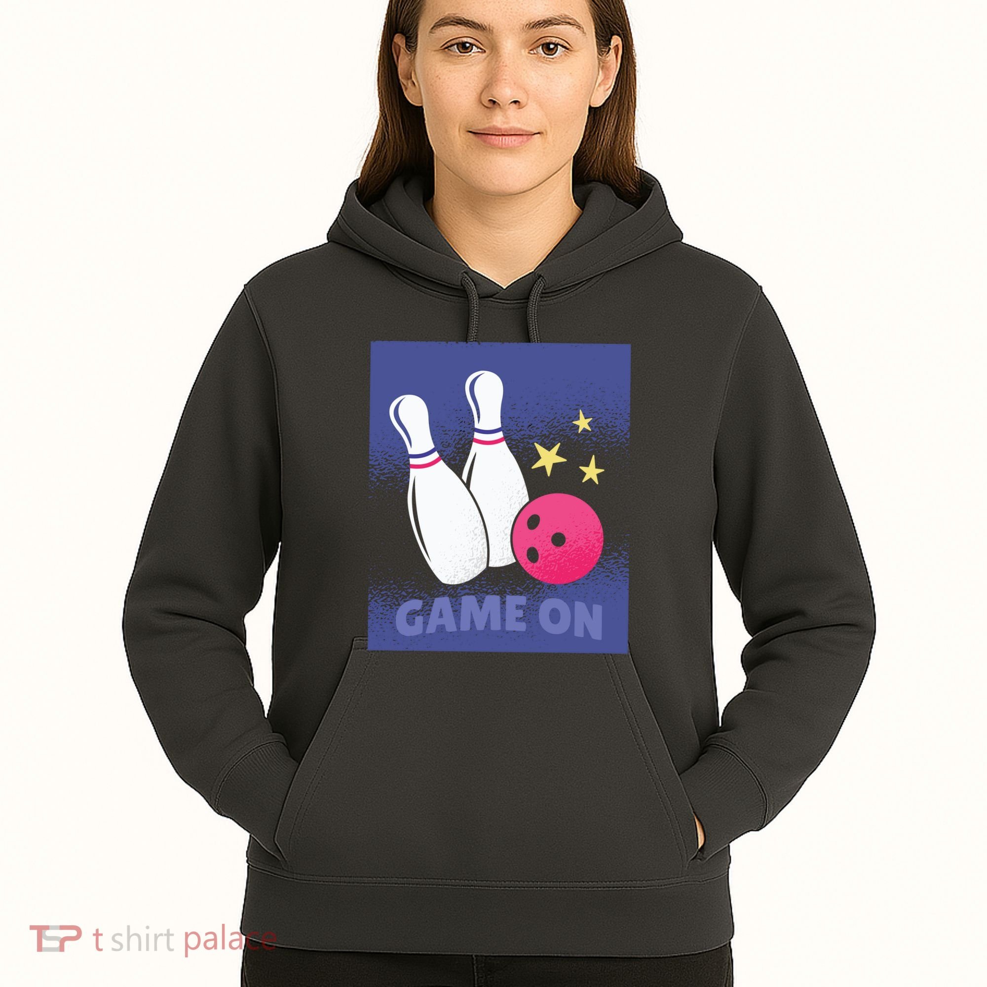 Game On Bowling Hoodie