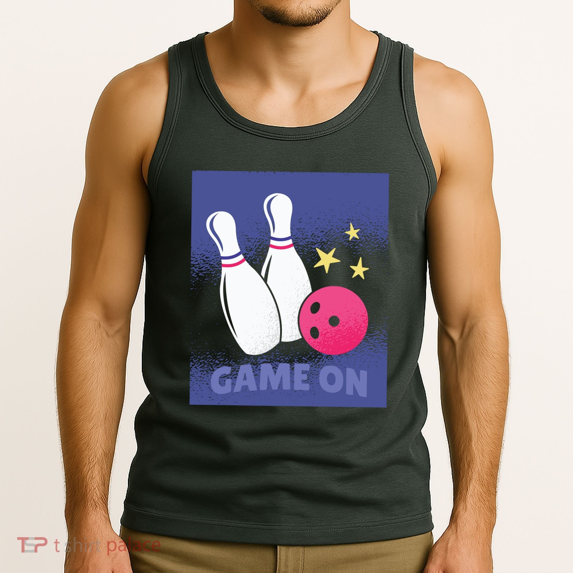 Game On Bowling Tank Top