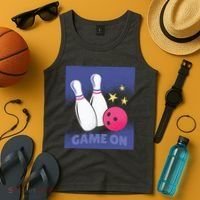 Game On Bowling Tank Top thumb 4