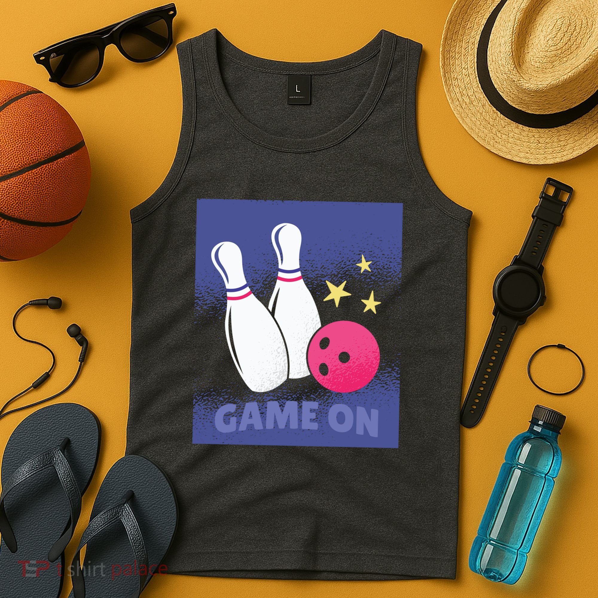 Game On Bowling Tank Top