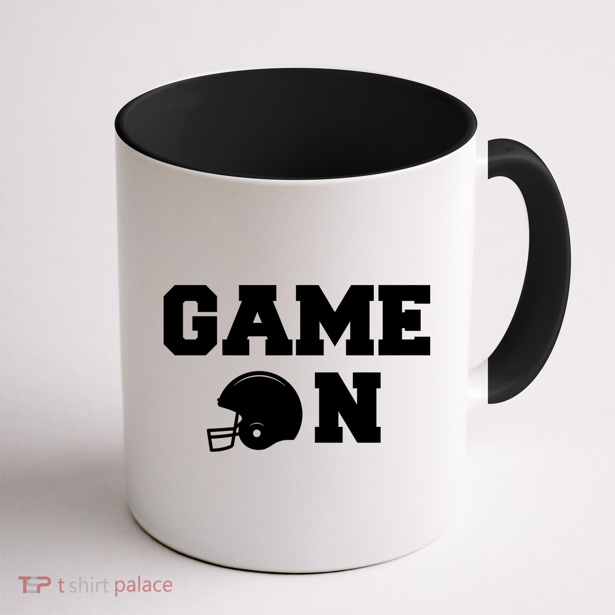 Game On Football Fan Helmet Coffee Mug