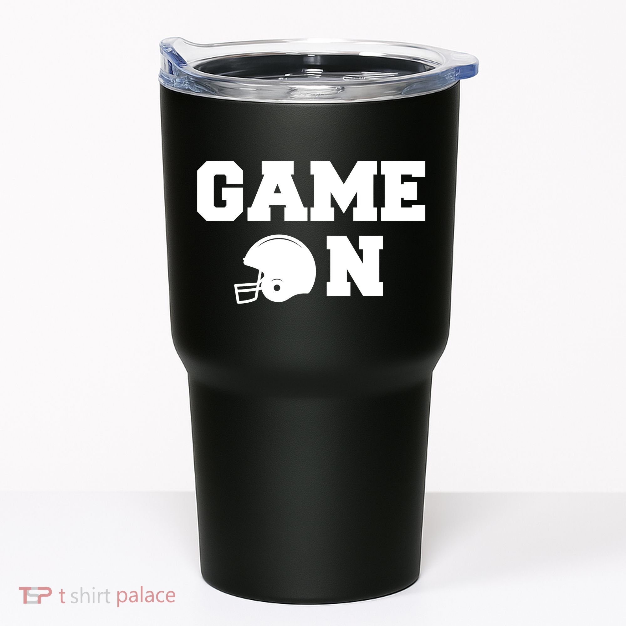 Game On Football Fan Helmet Tumbler