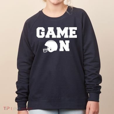 Game On Football Fan Helmet Women's Sweatshirt