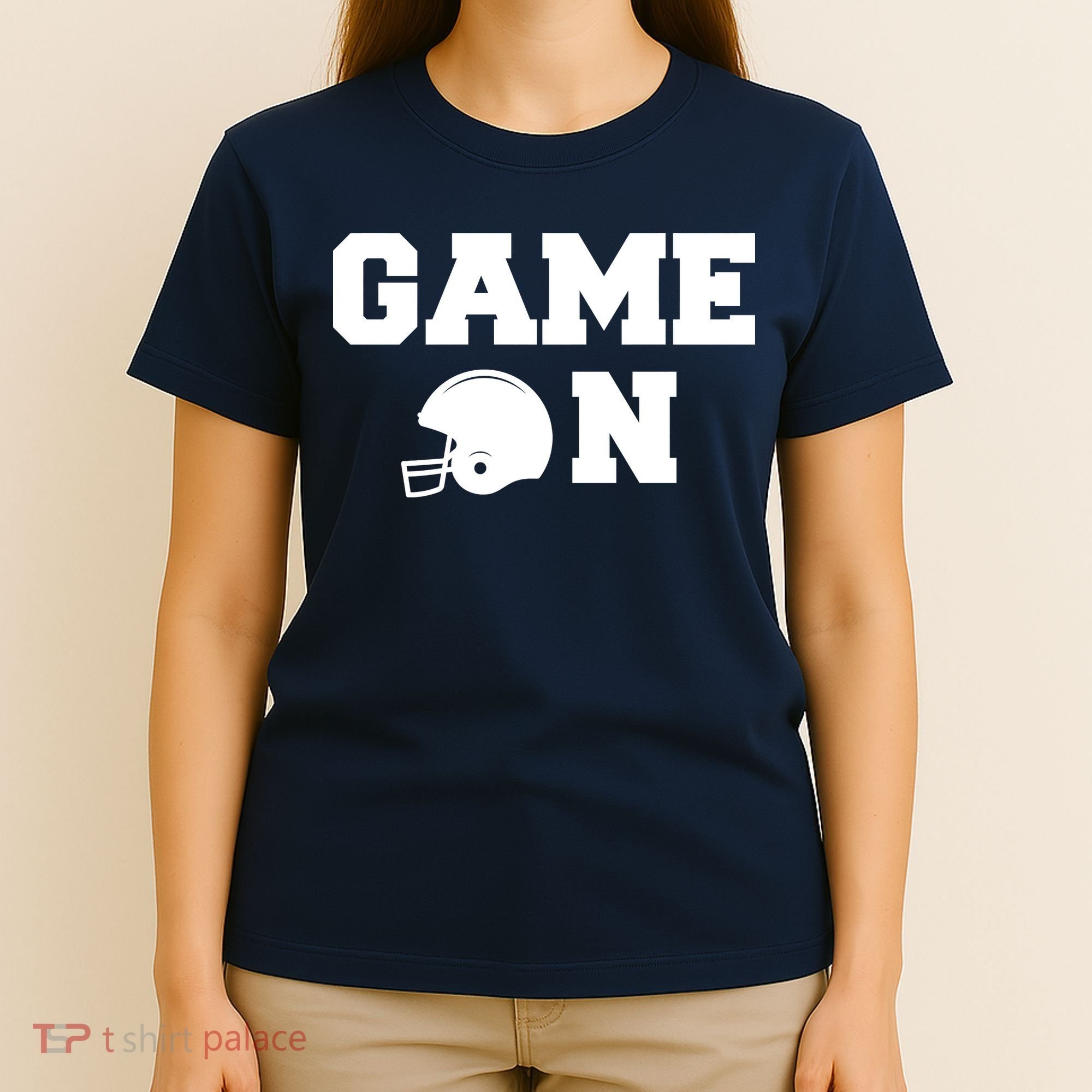 Game On Football Fan Helmet T-Shirt