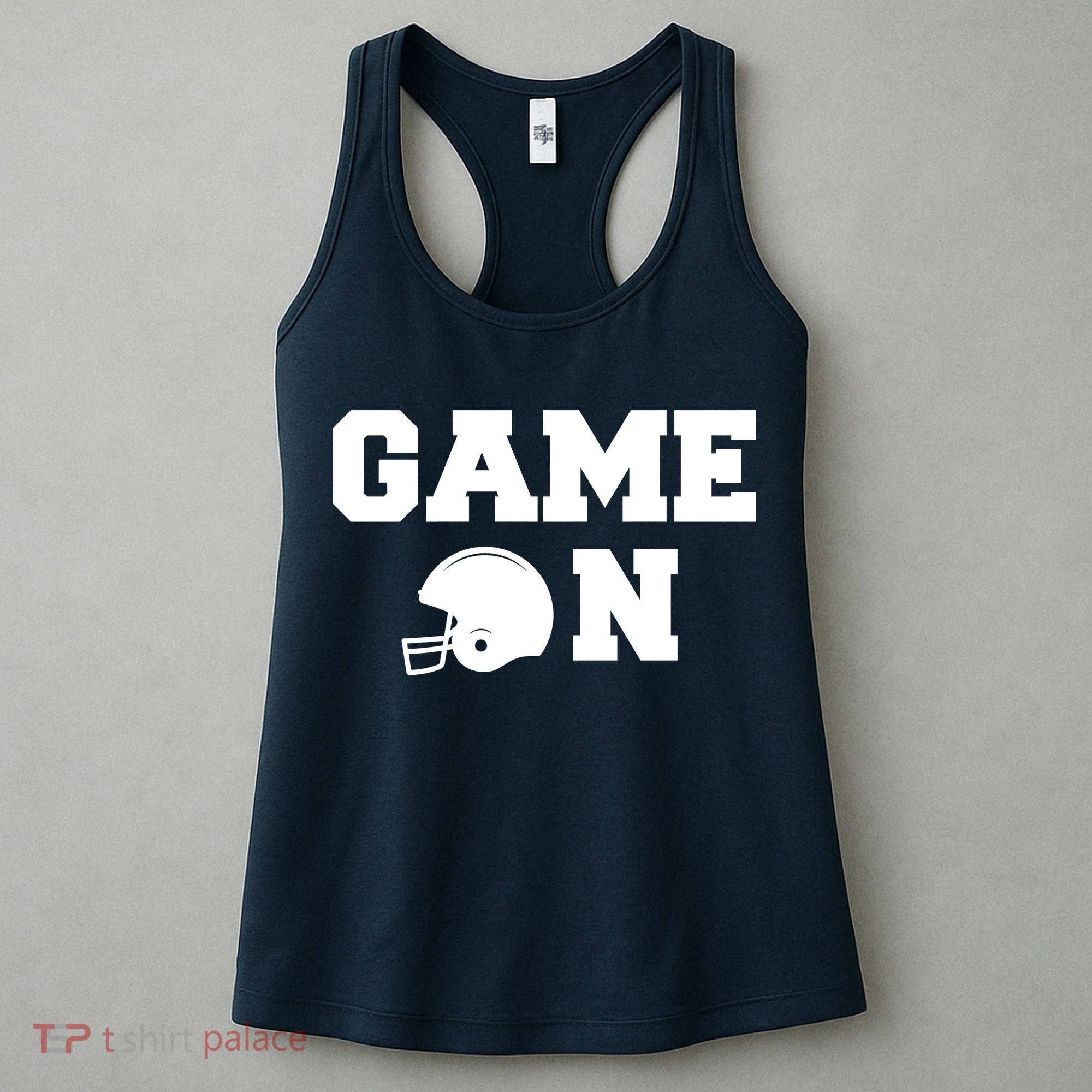 Game On Football Fan Helmet Women's Tank Top