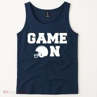 Game On Football Fan Helmet Tank Top thumb 2