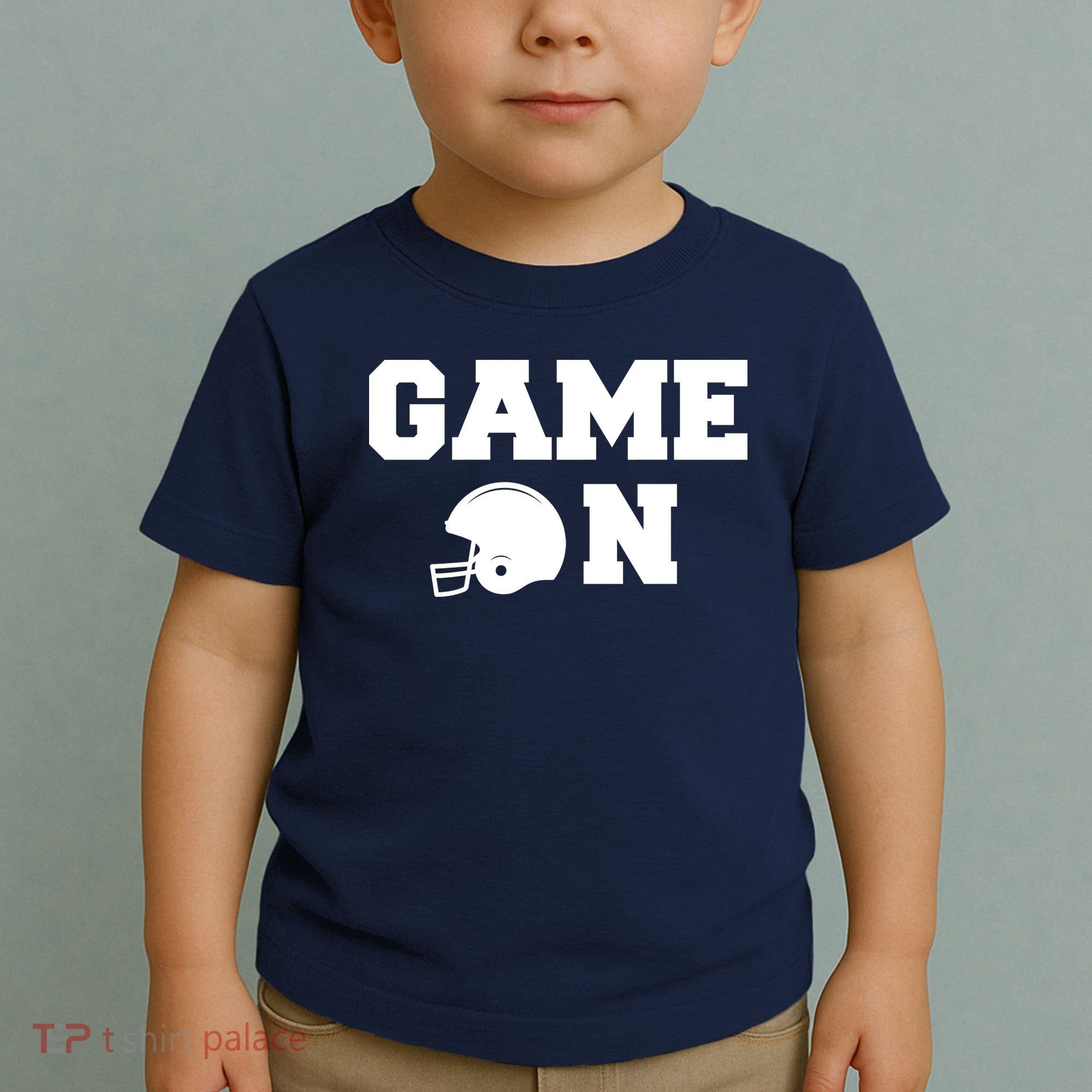 Game On Football Fan Helmet Toddler T-Shirt