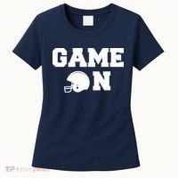Game On Football Fan Helmet Women's T-Shirt thumb 0