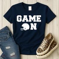Game On Football Fan Helmet Women's T-Shirt thumb 3