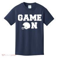 Game On Football Fan Helmet Kids T-Shirt thumb 0