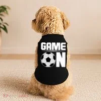 Game On Soccer Fan Doggie Tank thumb 2