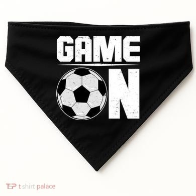 Game On Soccer Fan USA-Made Doggie Bandana