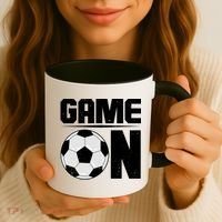 Game On Soccer Fan Coffee Mug thumb 3