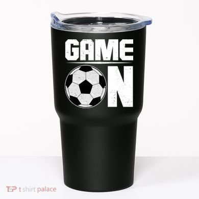 Game On Soccer Fan Tumbler
