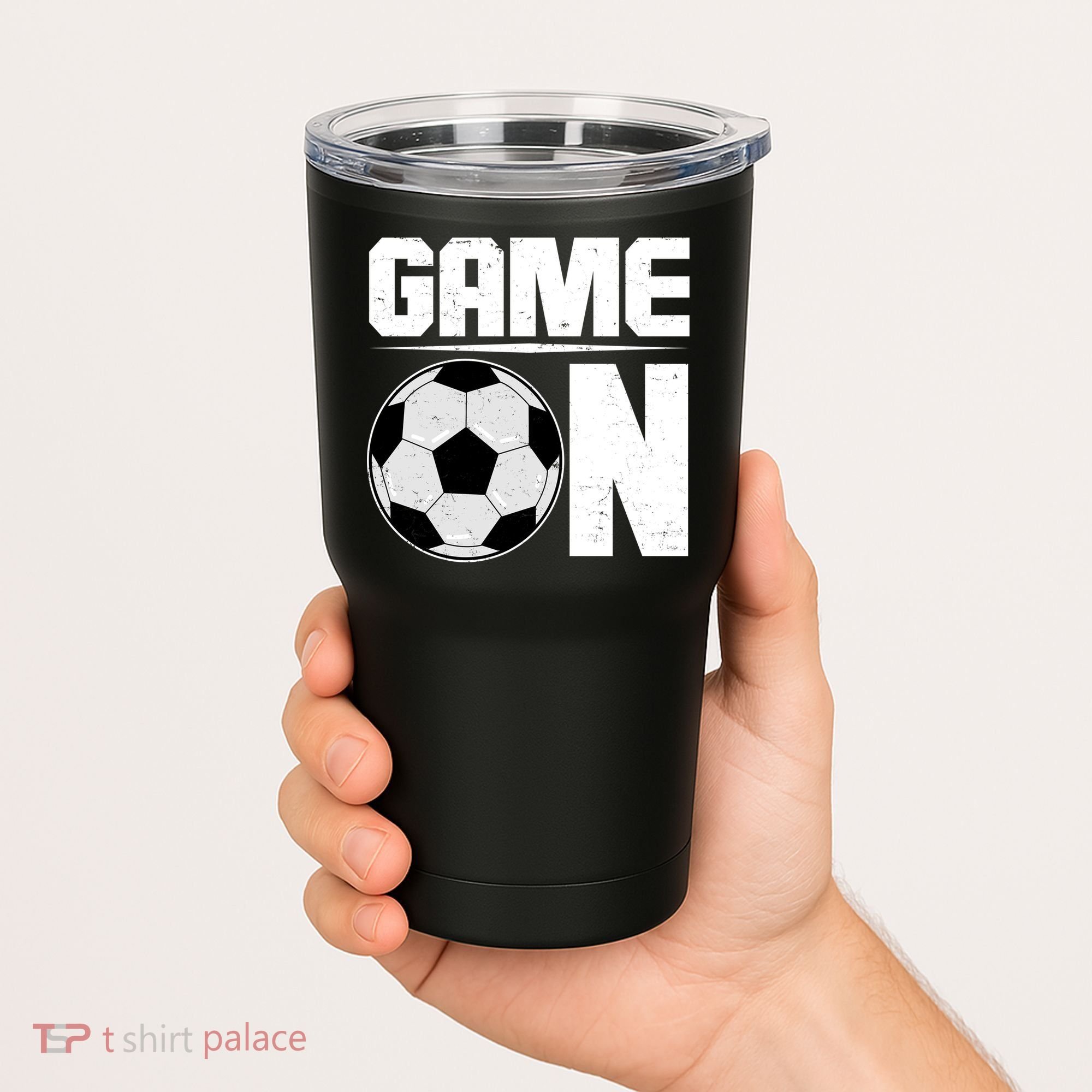 Game On Soccer Fan Tumbler