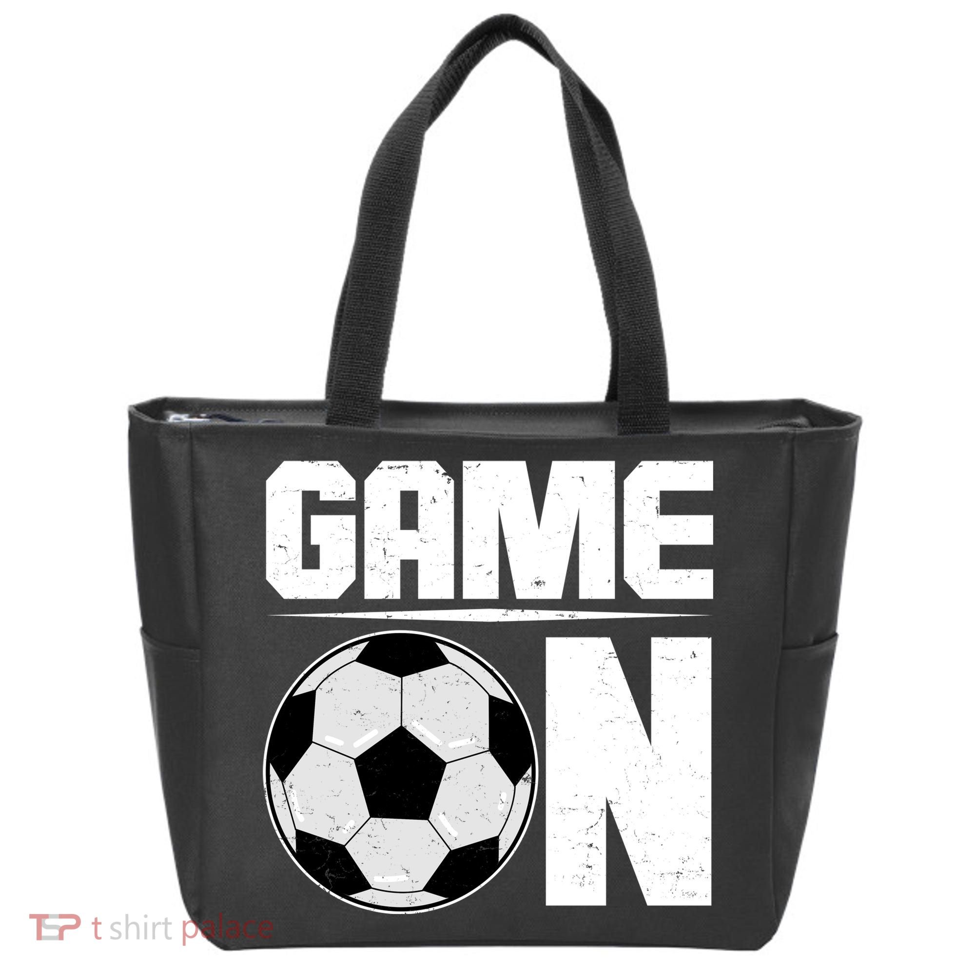 Game On Soccer Fan Tote Bag