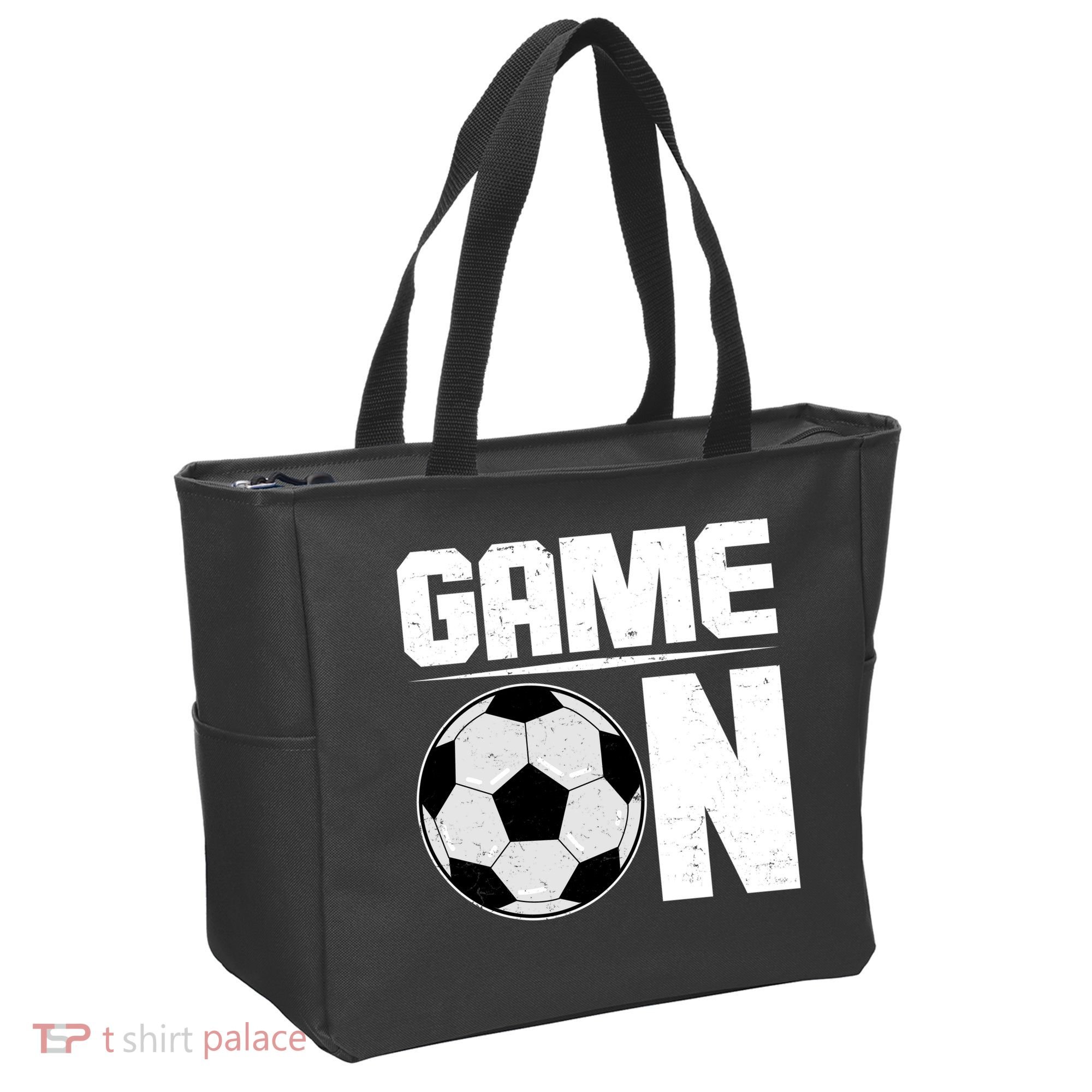 Game On Soccer Fan Tote Bag