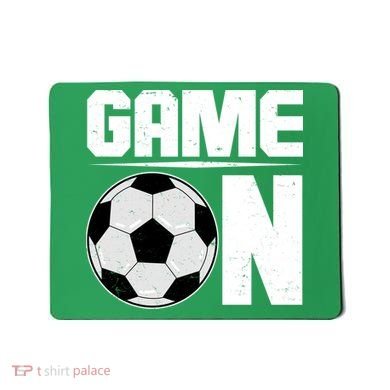 Game On Soccer Fan Mousepad