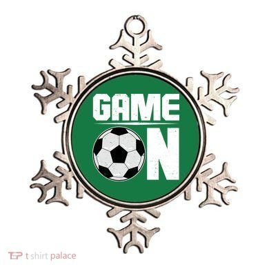 Game On Soccer Fan Ornament