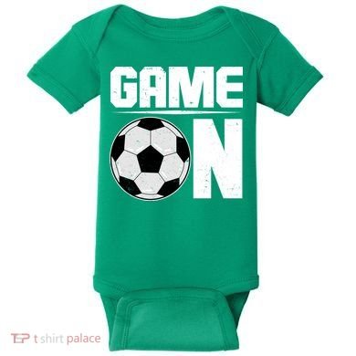 Game On Soccer Fan Baby Bodysuit