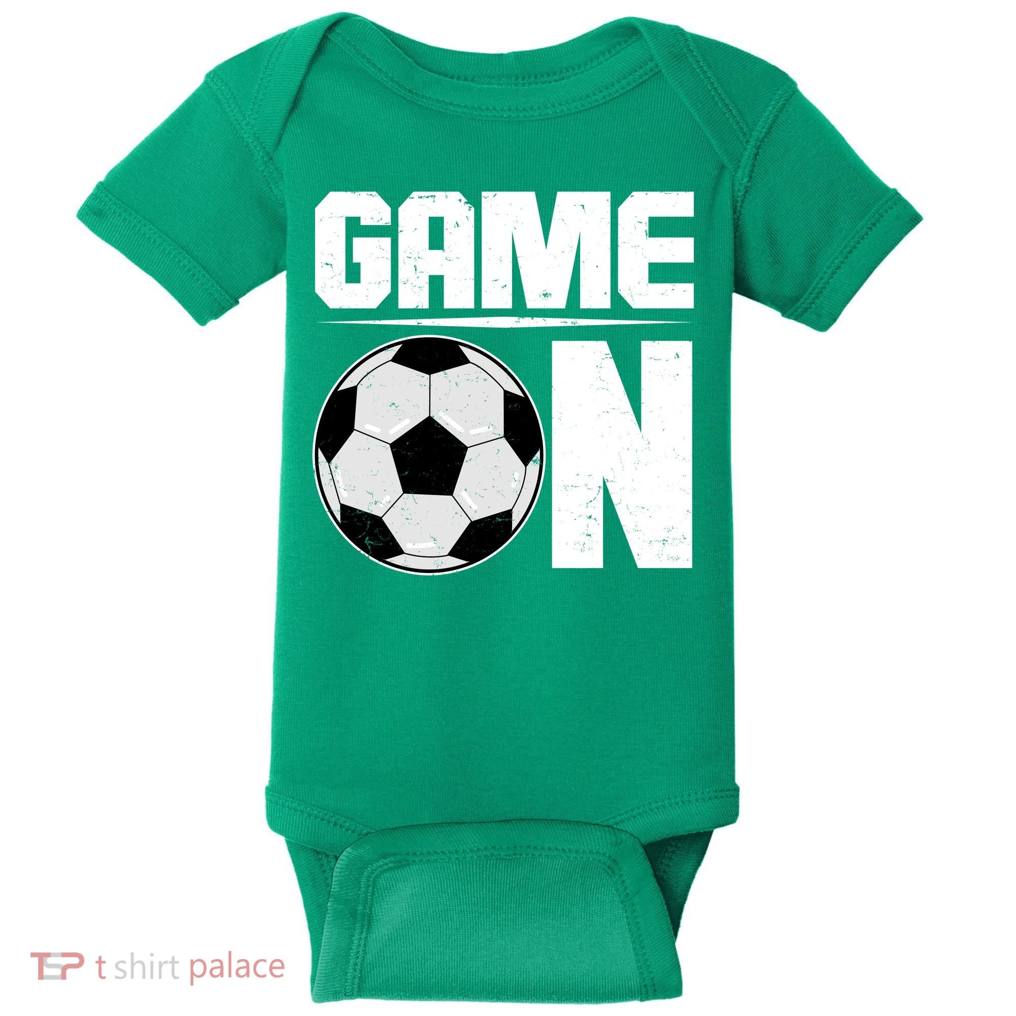 Game On Soccer Fan Baby Bodysuit