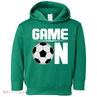 Game On Soccer Fan Toddler Hoodie