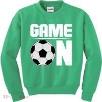 Game On Soccer Fan Kids Sweatshirt thumb 0