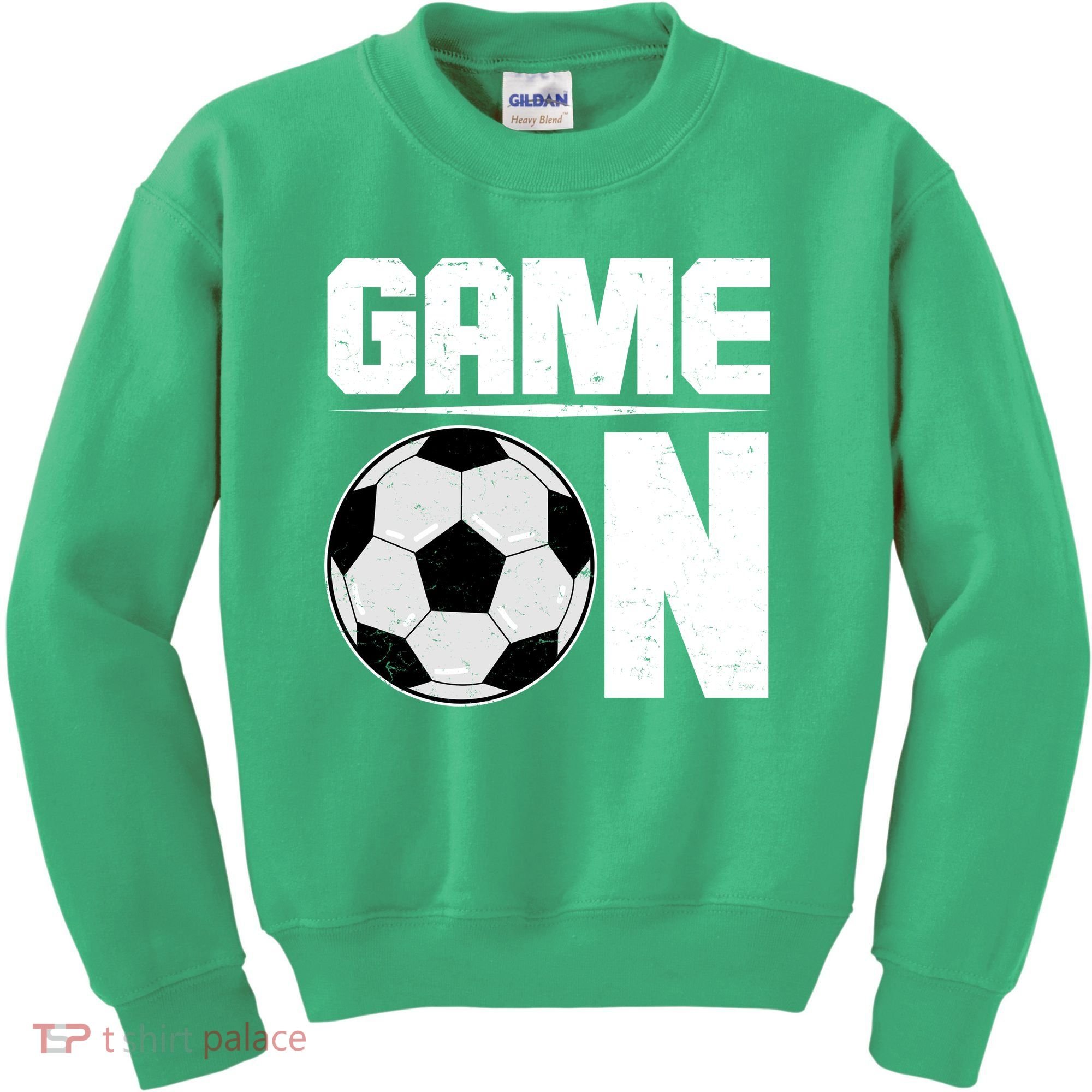 Game On Soccer Fan Kids Sweatshirt