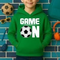 Game On Soccer Fan Kids Hoodie thumb 2
