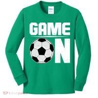 Game On Soccer Fan Kids Long Sleeve Shirt thumb 0