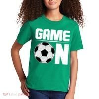 Game On Soccer Fan Kids T-Shirt thumb 2