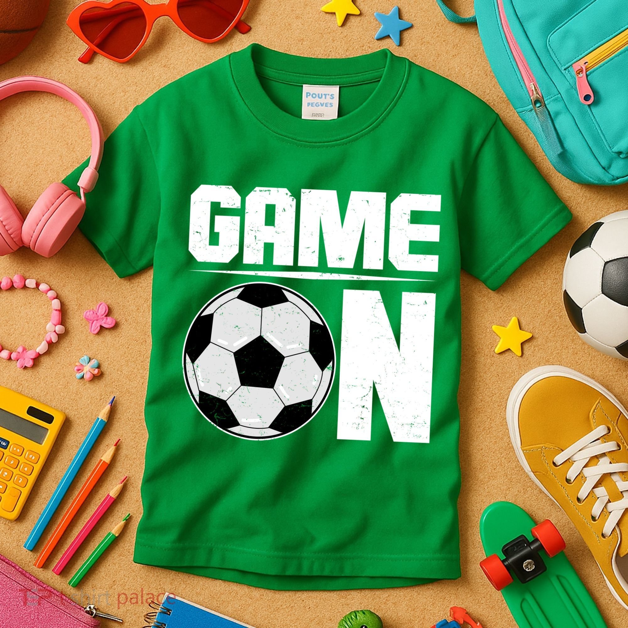 Game On Soccer Fan Kids T-Shirt