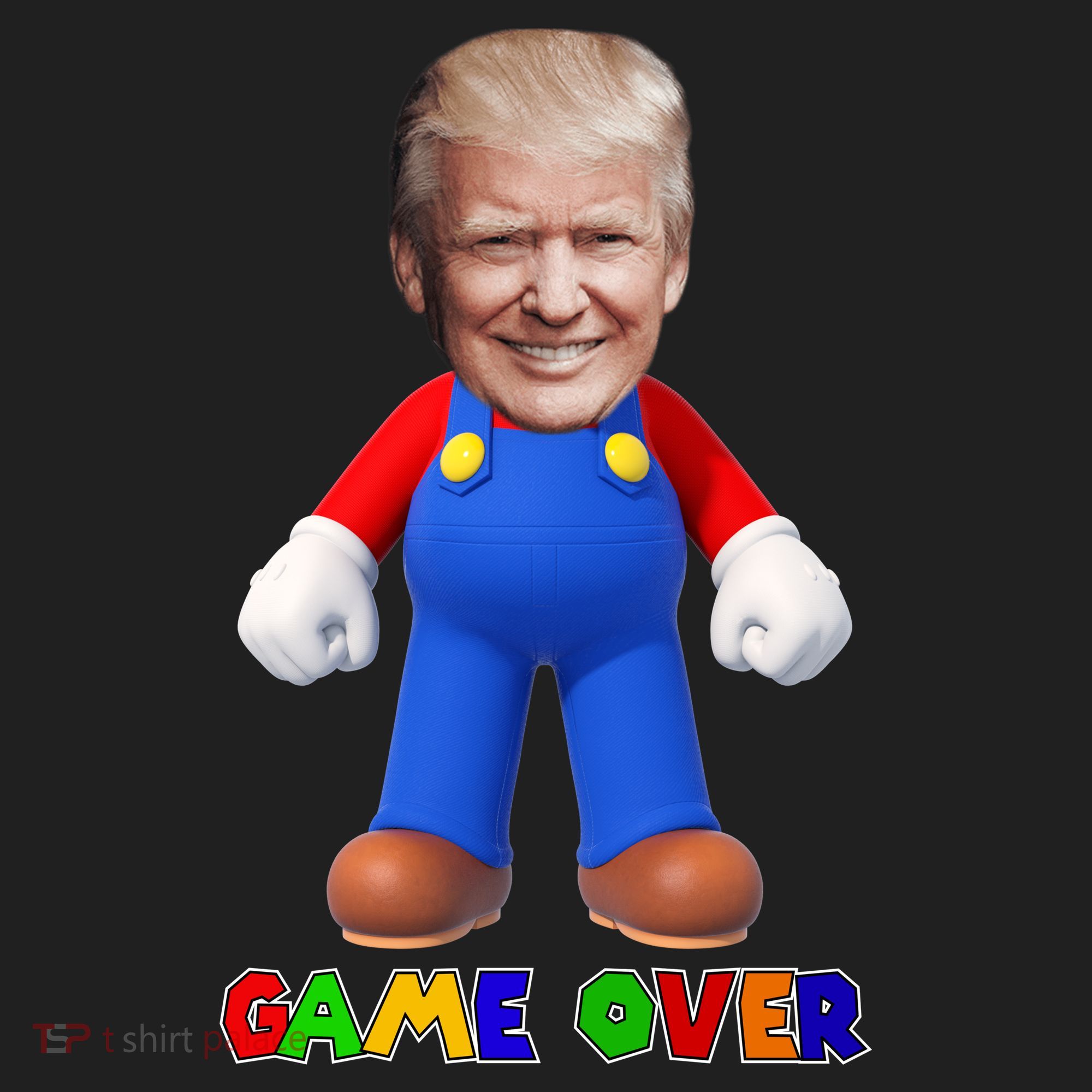 Game Over Donald J Trump Women's Sweatshirt