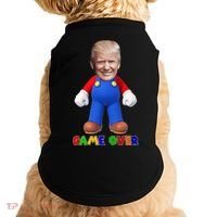 Game Over Donald J Trump Doggie Tank thumb 0