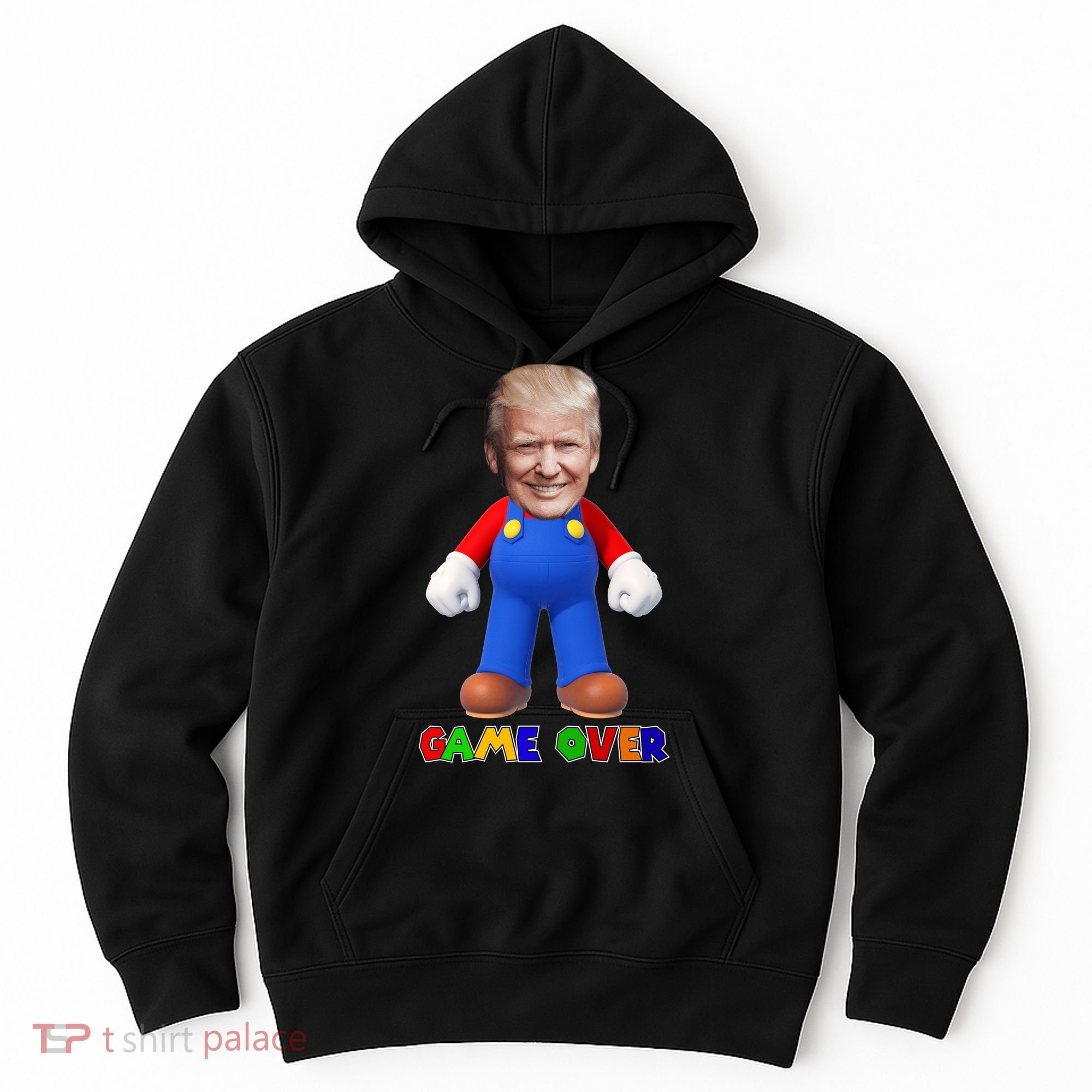 Game Over Donald J Trump Hoodie